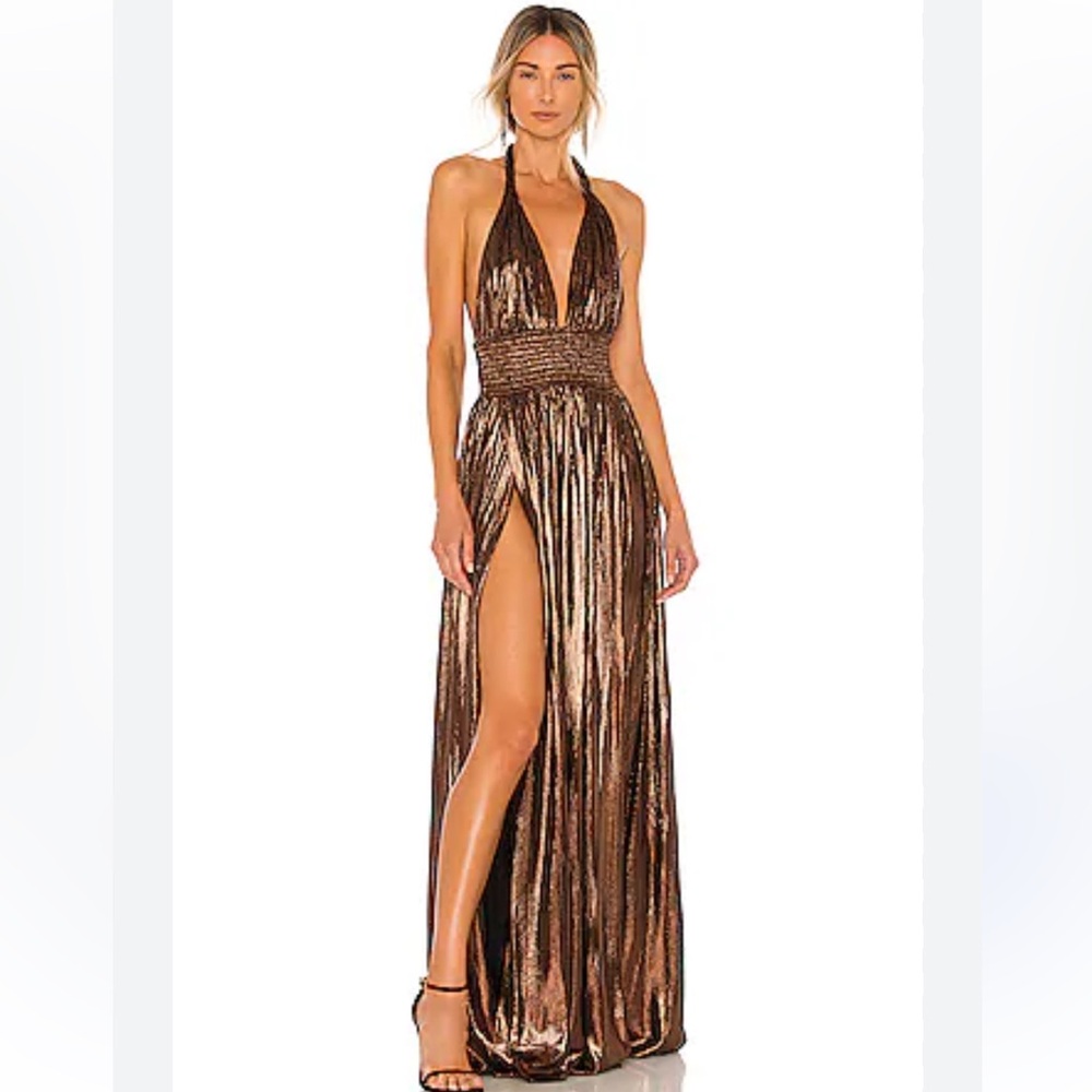 Retrofete Demi Dress in Brown
